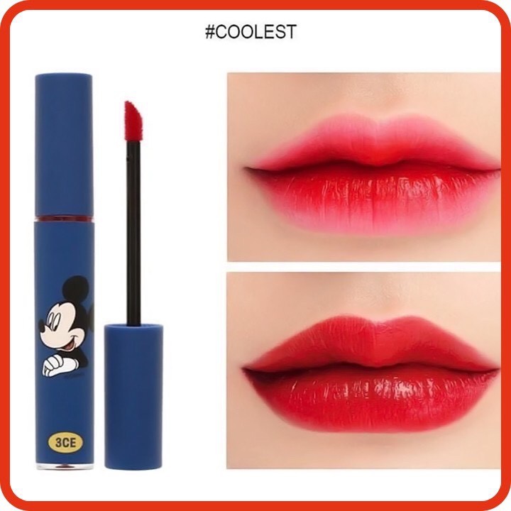 Son 3CE Mickey Siêu Hot, Xả Hàng Giá Siêu Sỉ, Son Tint Siêu Thơm Và Bám / màu ngẫu nhiên