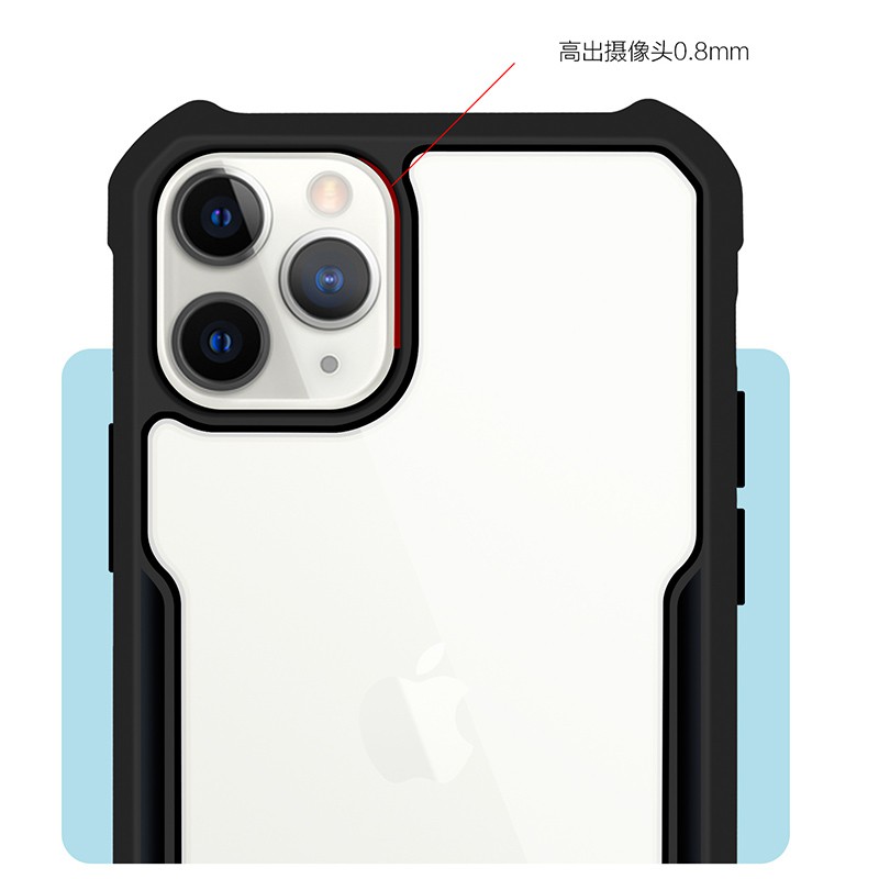 Ốp Điện Thoại PC + TPU Trong Suốt Chống Sốc Cho Huawei Y7P Y6P Y5P 2020 P40 Lite E Honor 9s Enjoy 10e Y6 Y7 Prime Pro 2019 Y6S