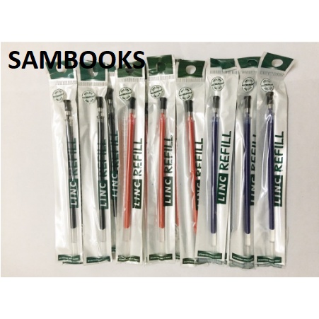 Combo 10 ruột bút gel nước Linc Executive SL500 Ấn Độ chính hãng