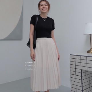 [KAYSTUDIO] ÁO ĐEN BO EO