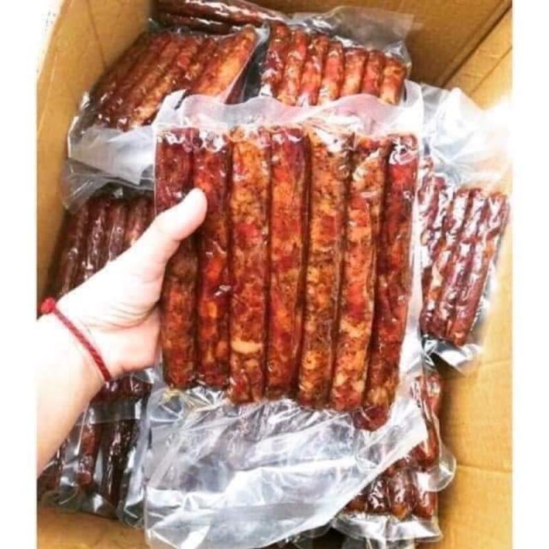 [Hà Nội] Đặc sản Tây Bắc - Lạp xưởng xông khói gói 500g | BigBuy360 - bigbuy360.vn