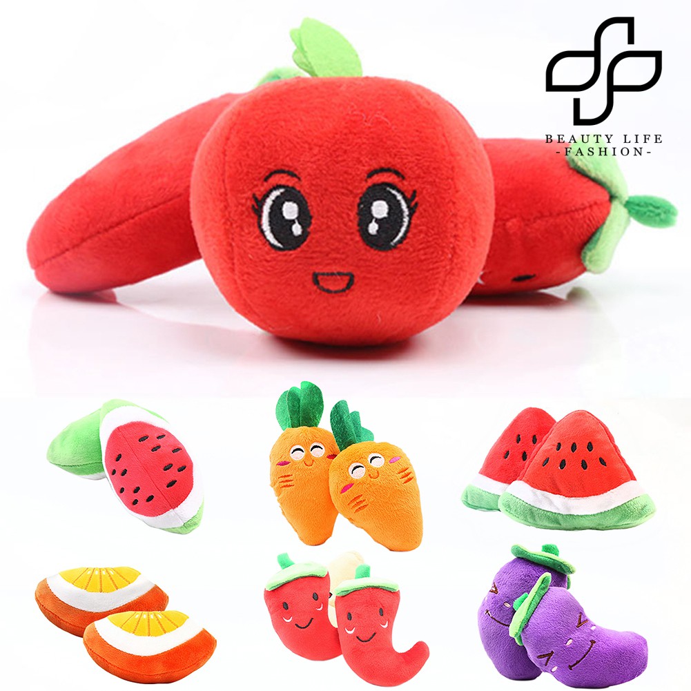 Đồ chơi cà rốt nhồi bông có âm thanh dễ thương cho thú cưng