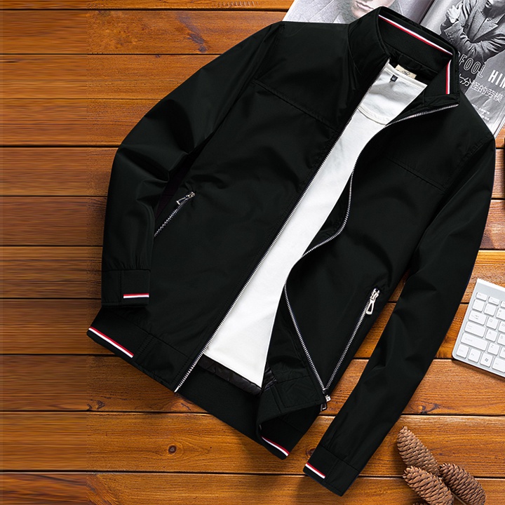 Áo khoác nam đẹp áo gió vải dù 2 lớp cao cấp, chất dày xịn đẹp, Form Chuẩn Hàn Quốc