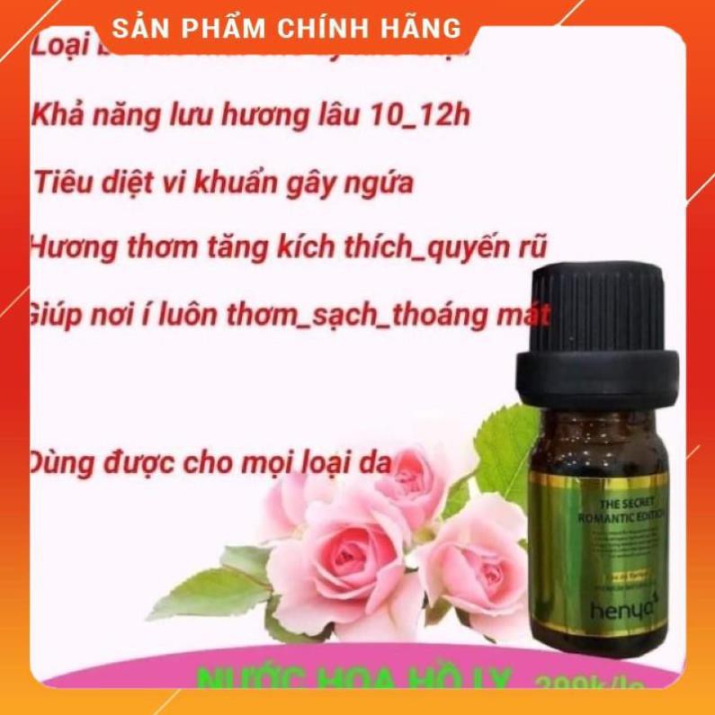 NƯỚC HOA VÙNG KÍN HENYA  - NƯỚC HOA HỒ LY