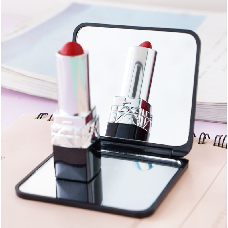 [Hàng mới về] Gương trang điểm cầm tay 2 mặt mini có thể gấp lại tiện lợi