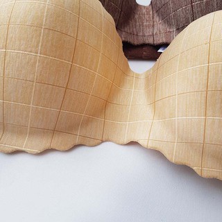 ÁO LÓT NỮ SU ĐÚC KHÔNG GỌNG NÂNG NGỰC KẺ CARO CAO CẤP 131808