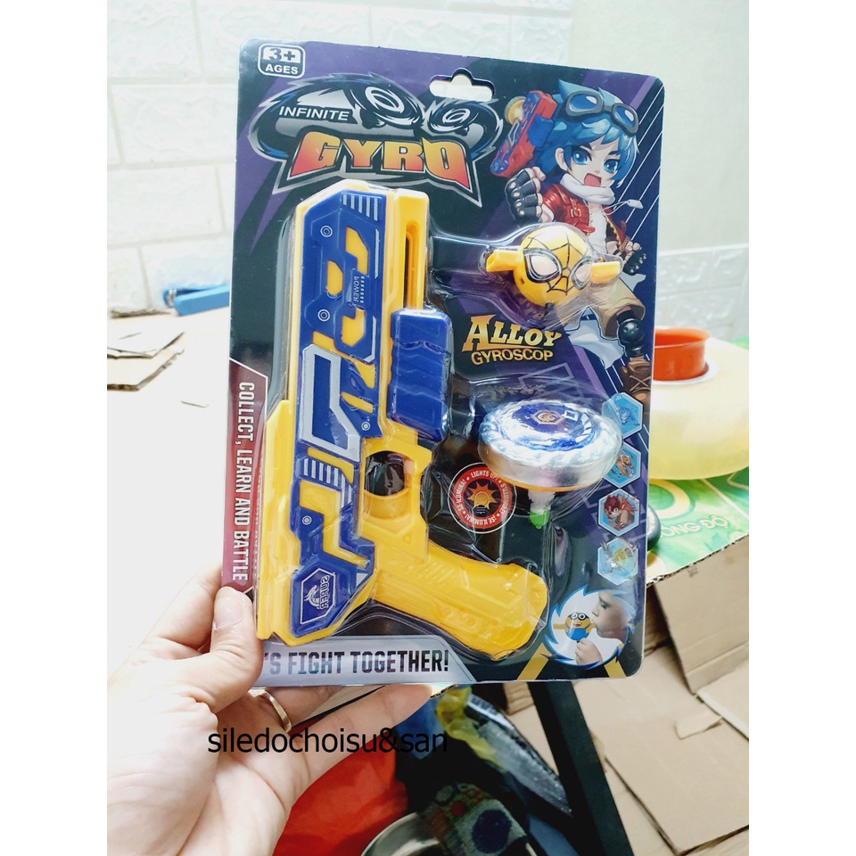 CON QUAY VÔ CỰC TAY QUAY HÌNH SÚNG