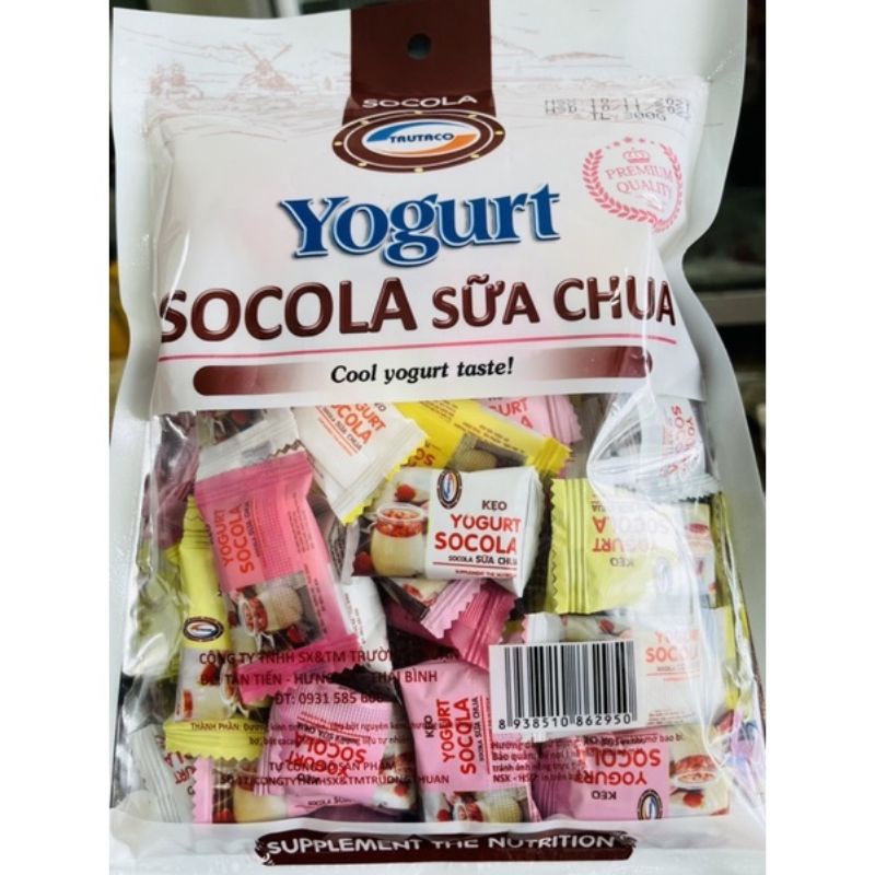 Kẹo Yogurt Socola Sữa Chua 300g Giòn Ngon