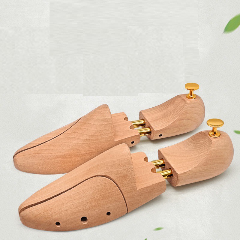 Cây Giữ Form Giày Gỗ Shoe Tree Gỗ Gụ Loại 1 Tự Nhiên Cao Cấp Không Mùi Hút Ẩm Hiệu Quả Chống Hôi Chân - B21 Shoemaker