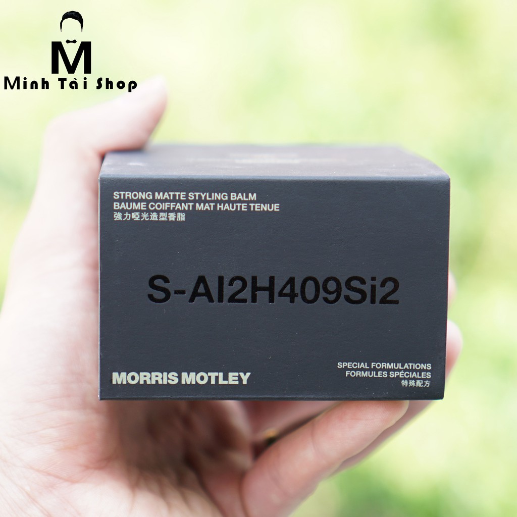 Sáp Vuốt Tóc Nam MORRIS MONTLEY Matte Styling Balm + Xịt Dưỡng Tóc AZENMAN Parana 20ml + Lược Chải Tóc Texture