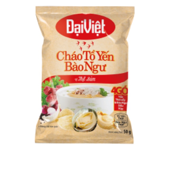 1 BỊCH CHÁO TỔ YẾN BÀO NGƯ ĐẠI VIỆT - THỊT BẰM