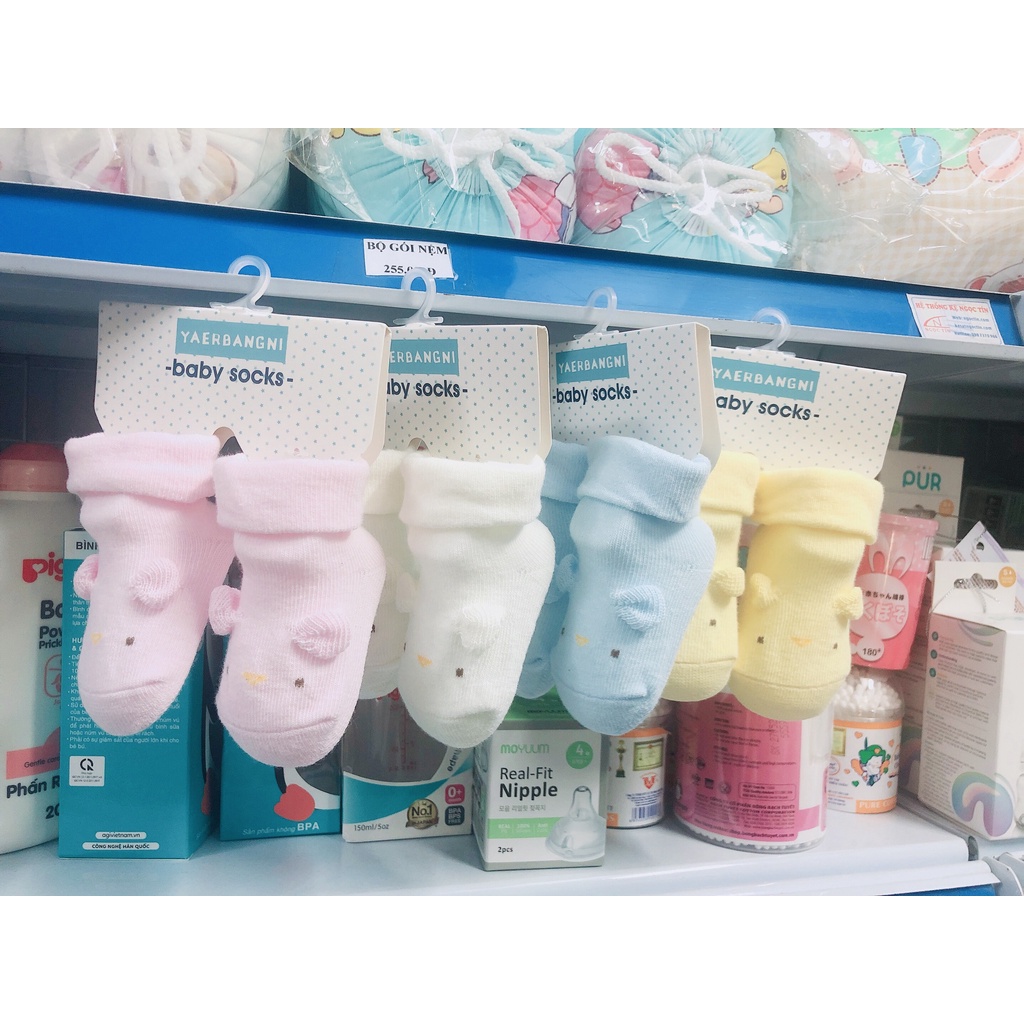 Tất vịt, tất thú cao cổ YAER baby socks chống trượt cho bé sơ sinh từ 0 đến 6 tháng tuổi