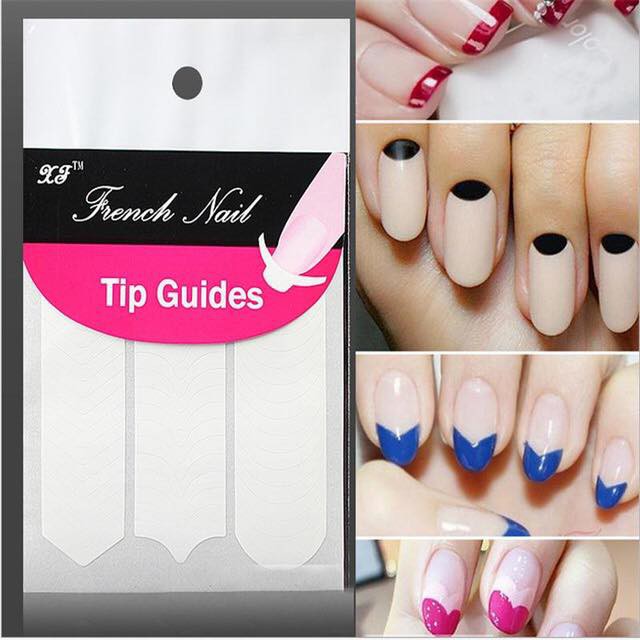 Miếng phen dán hỗ trợ trang trí khi sơn móng làm nail