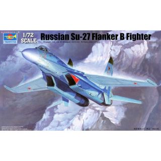 Trumpeter 01660 Mô Hình Máy Bay 1/72 Russian Su-27 Flanker B Fighter