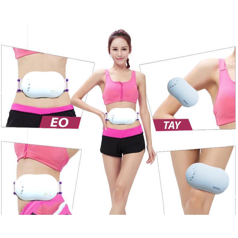 Đai Massage Magic Belt giảm mỡ bụng hiệu quả ngay sau 1 tuần sử dụng,bảo hành uy tín