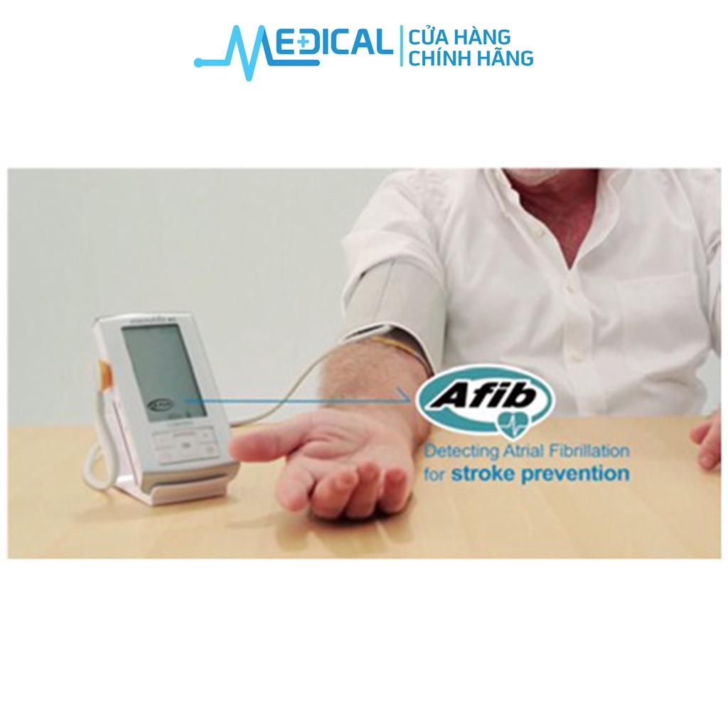 Máy đo huyết áp bắp tay MICROLIFE BP A6 Basic điện tử cảnh báo đột quỵ - MEDICAL