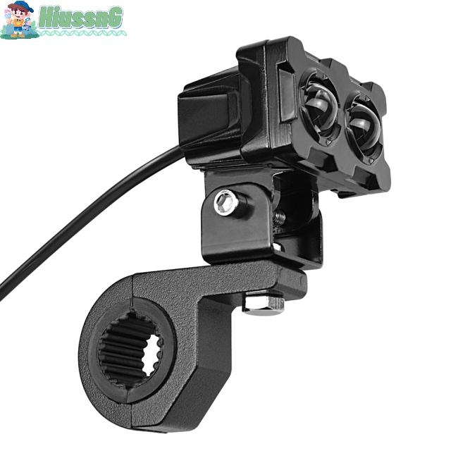 Set 9-14 Đèn Pha Hợp Kim Nhôm 12-85v S25 Chuyên Dụng Cho Xe Mô Tô Atv