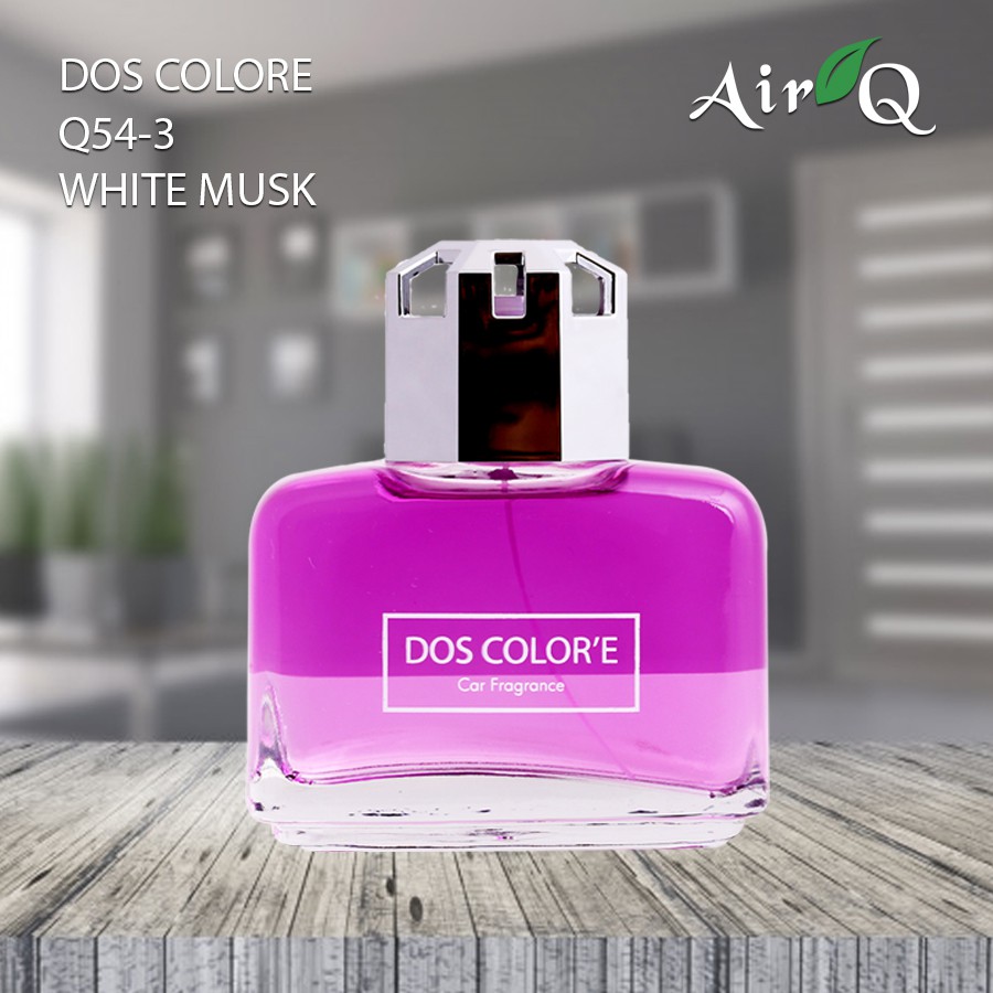 [Mã BMBAU50 giảm 10% đơn 99k] Nước Hoa Ô Tô AIRQ Dos Colore Q543 White Musk 95ml Nhập Khẩu Chính Hãng