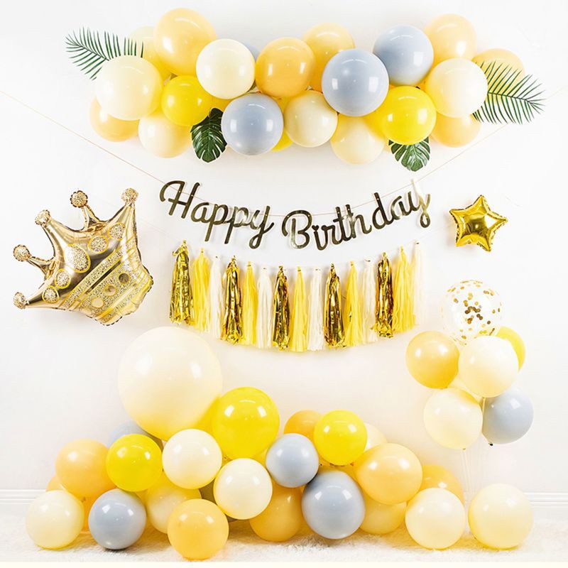 COMBO Set Trang Trí Sinh Nhật Pastel Cho Bé nhiều mẫu đơn giản dễ làm #TrangTriSinhNhat