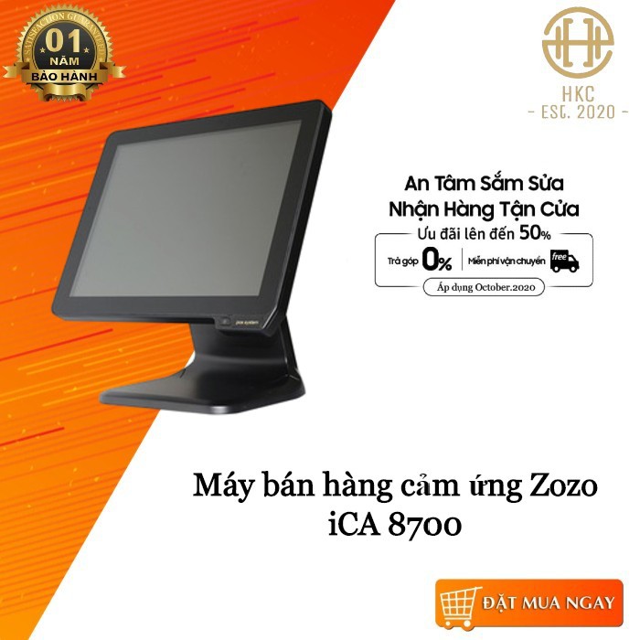 Máy bán hàng cảm ứng Pos Zozo iCA 8700