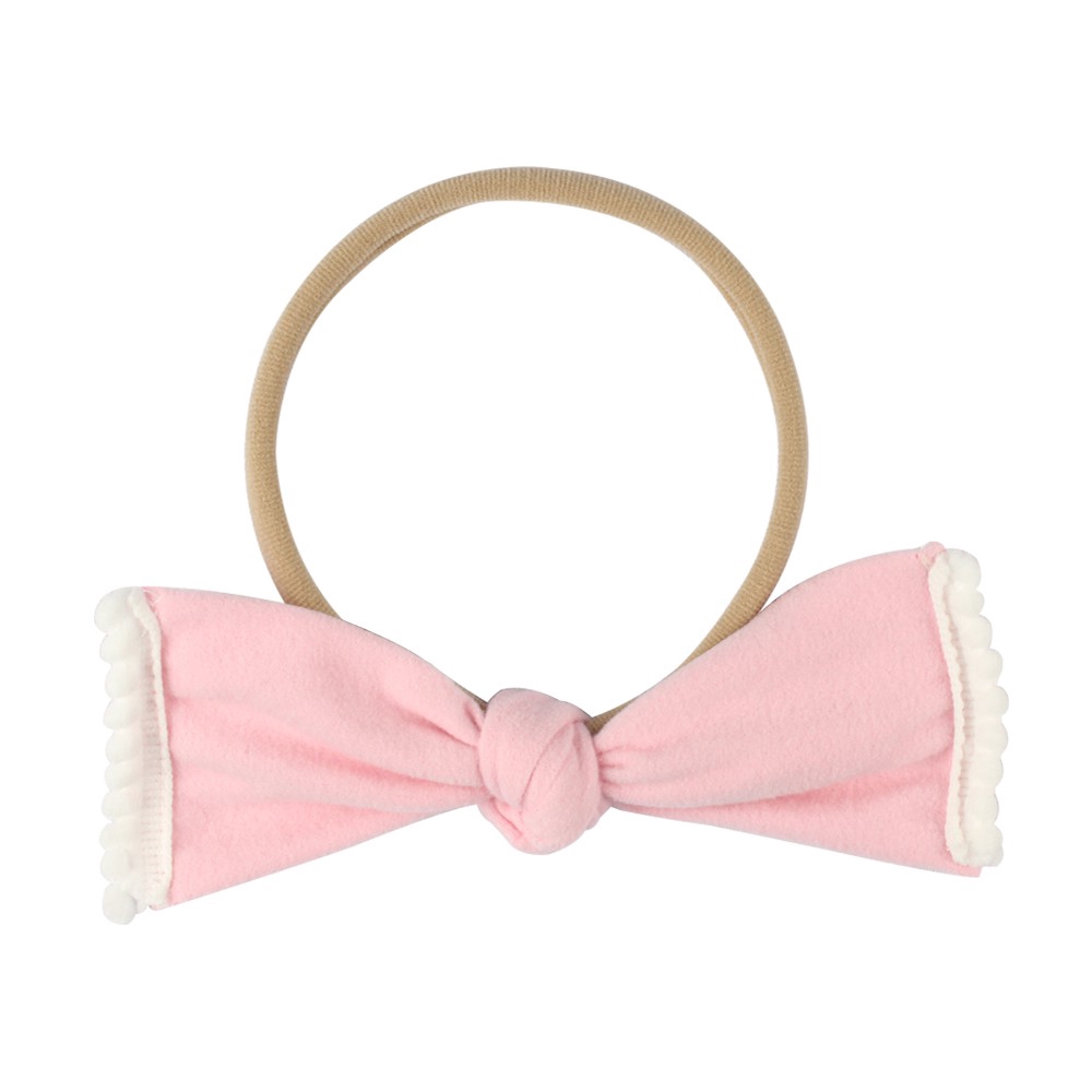 Băng đô nơ mềm mại cho bé gái