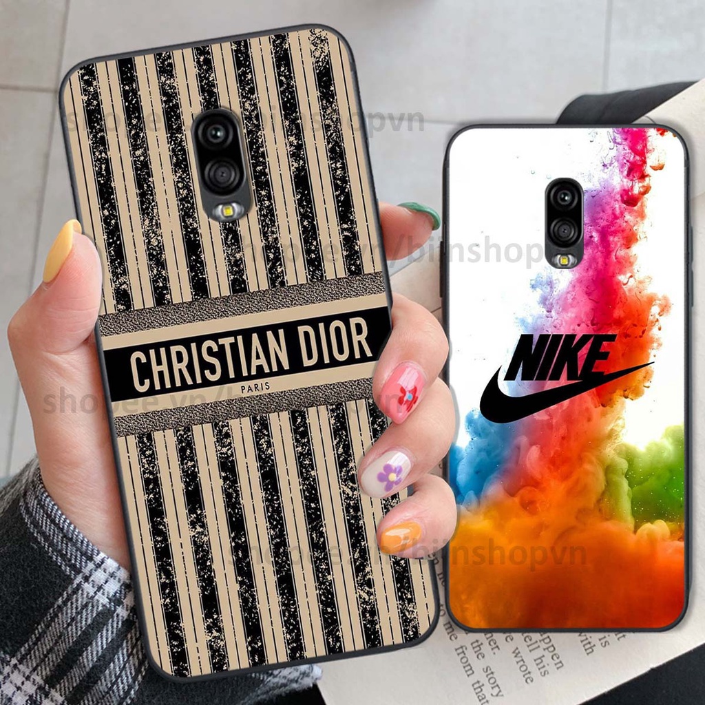 Ốp Samsung J7 Plus / J7+ in hình thương hiệu nhiều màu sắc thể thao cá tính thời trang