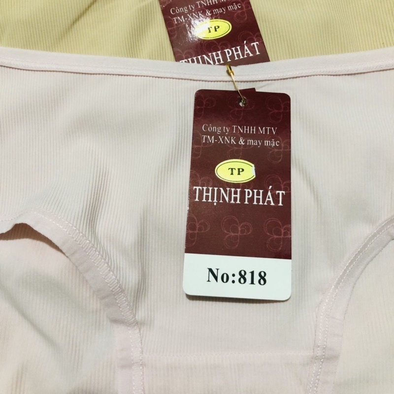 Set 5 Quần lót nữ Thịnh Phát cotton gân tăm, quần chíp nữ siêu nhẹ cực êm hàng cao cấp