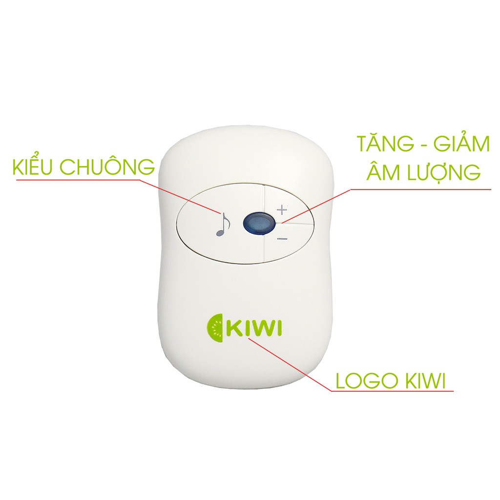 Chuông cửa không dây Kiwi D12E