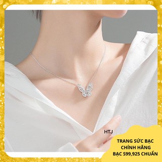 DÂY CHUYỀN BẠC HÌNH BƯỚM XINH XẮN- ẢNH THẬT