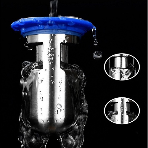 Ngăn Mùi Thoát Sàn Nhà Tắm - INOX 304 - Chống Mùi Hôi Ngăn Vi Khuẩn Trào Ngược Lên - Chặn Mùi Hôi Cống