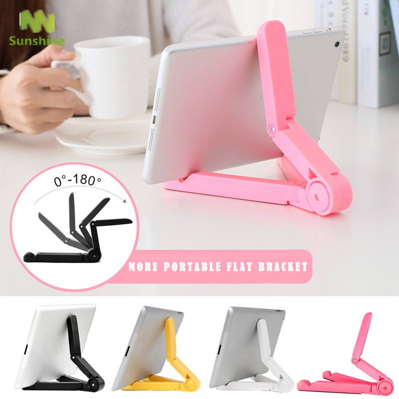♥♣♥ Foldable Tablet Holder Space Saving Mobile Phone Tablet Portable Stand
