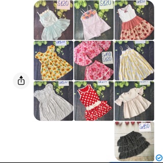 Váy siêu xinh iu & chất cực mát cho bé gái hè 2019