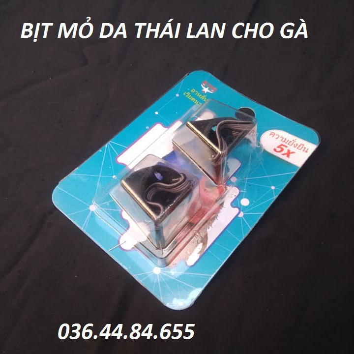 BỊT MỎ CHO GÀ CHỌI - BỊT MỎ THÁI LAN CHO GÀ