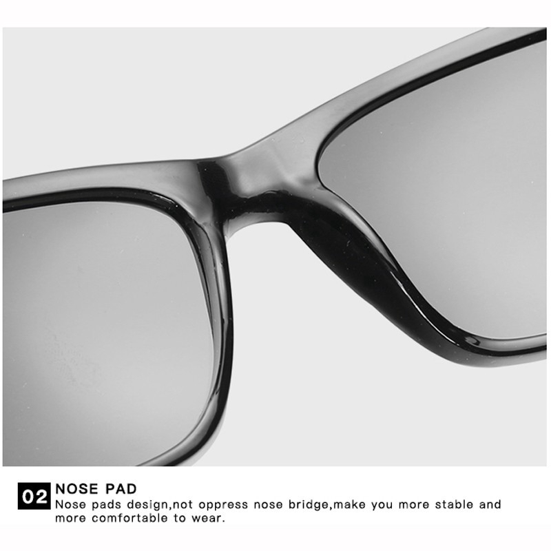 Kính Mát Phân Cực Kiểu Dáng Đơn Giản Dành Cho Nam