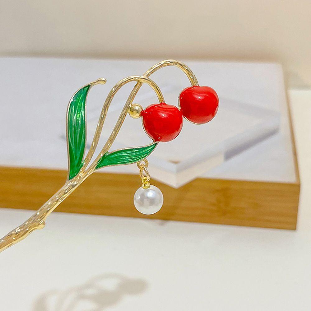 Trâm Cài Tóc Tua Rua Hình Hoa Anh Đào Phong Cách Trung Hoa