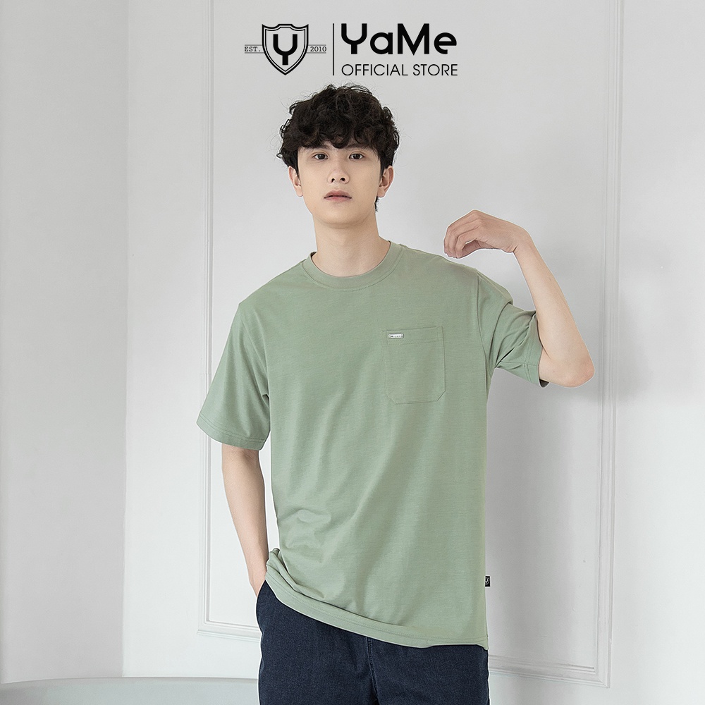 Áo Thun Nam Tay Ngắn Cổ Tròn Đơn Giản Thời Trang Thương Hiệu Y2010 M2 20685 |YaMe|
