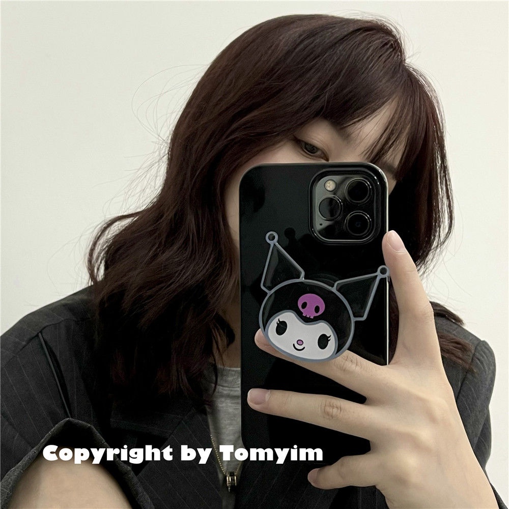 Dễ Thương Ốp Điện Thoại Họa Tiết Hoạt Hình Có Giá Đỡ Cho Iphone 11 12 Pro Max 678 Plus Xr