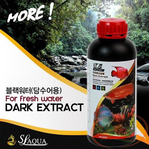 Nước đen dưỡng cá SL-Aqua Dark Extract For Fish can 4000 ml bổ sung fulvic humic black water bể cá tép cảnh
