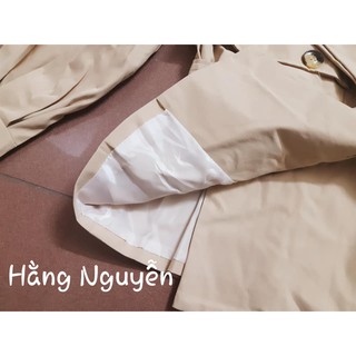 Áo trend coat dáng ngắn