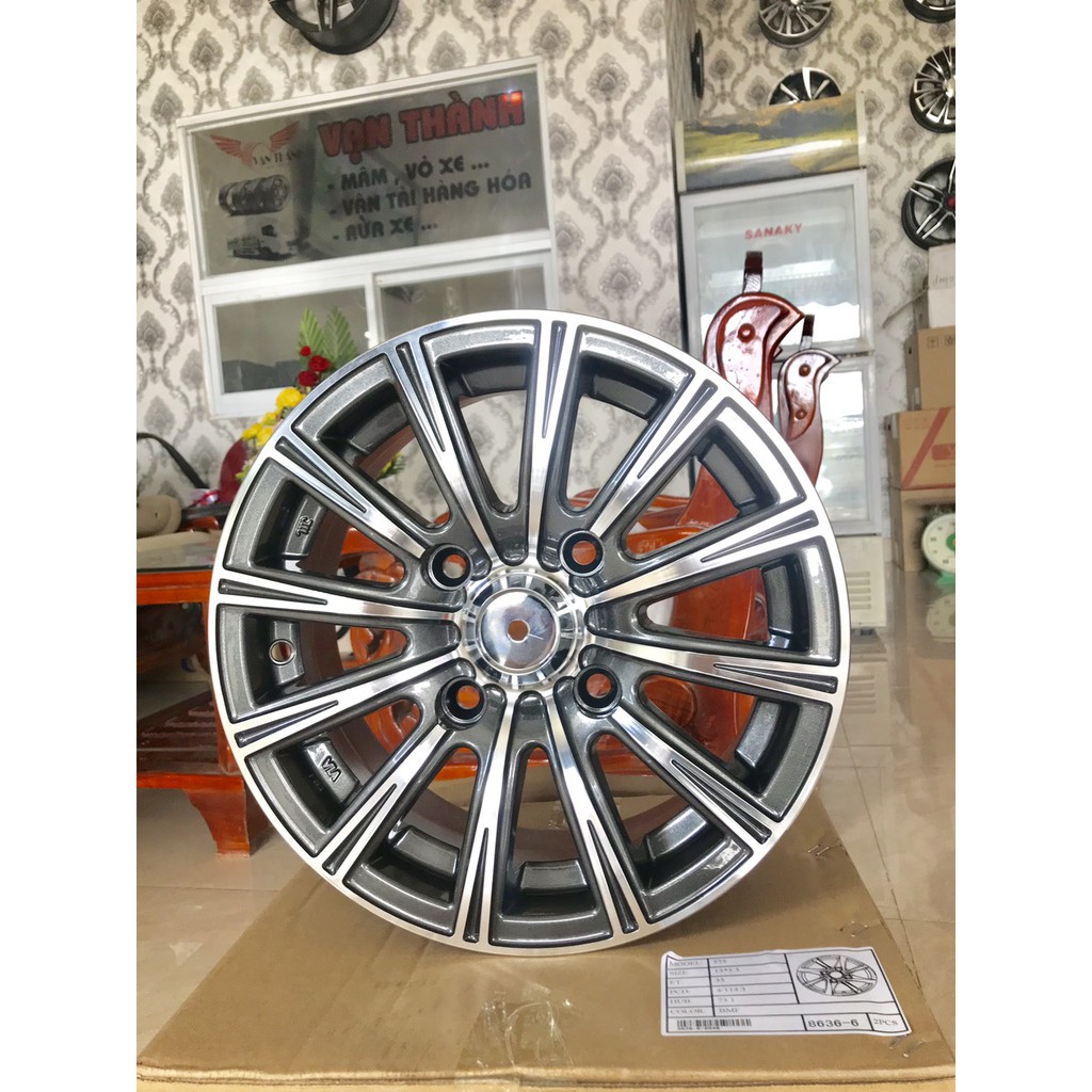 Lazang mâm vành đúc 13inch cho Chevrolet Spark, Daewoo Matiz giá tốt