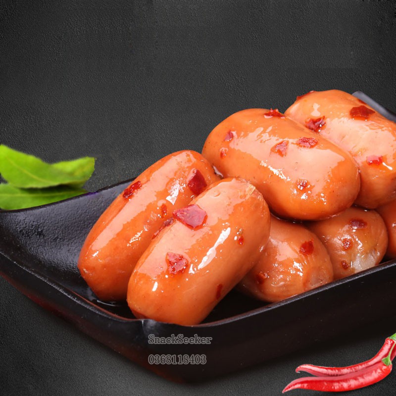 Xúc xích sụn gà non -dây 4 viên xúc xích cưc ngo [Sẵn Hàng] | BigBuy360 - bigbuy360.vn