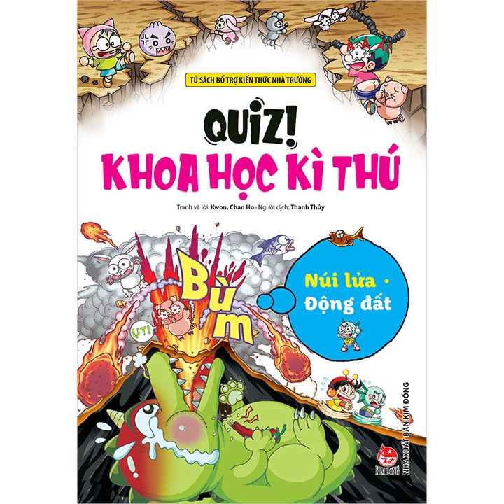 Sách - Combo Quiz ! Khoa học kì thú ( 10 Quyển ) - Nxb Kim Đồng