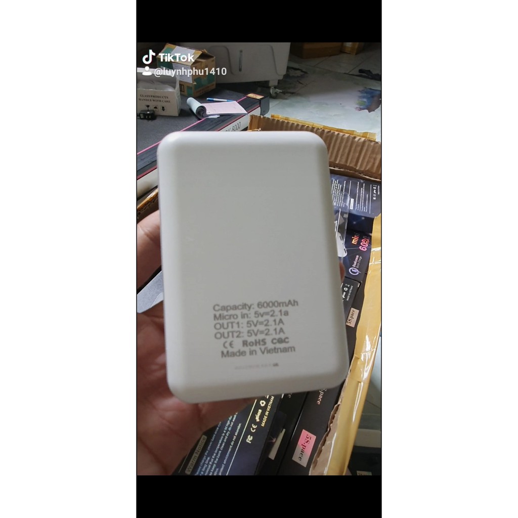 sạc dự phòng 5s pace 6000mah(màu ngẩu nhiên)