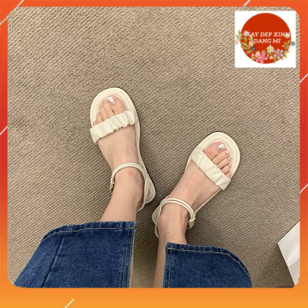 SANDAL Nữ Quai Nhún Hở Gót Thời Trang Ulzzang SD-0319-giaydepxinh.dangmi