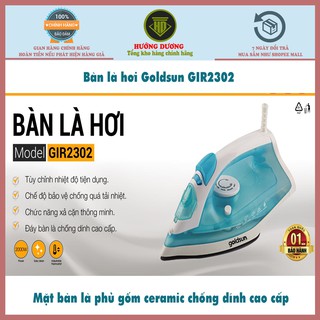 Mua Bàn ủi hơi Goldsun GIR2302 Công suất 2000W Bảo hành 12 tháng