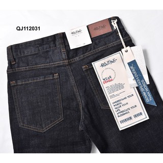 Quần jeans tiêu navy xanh đậm Routine