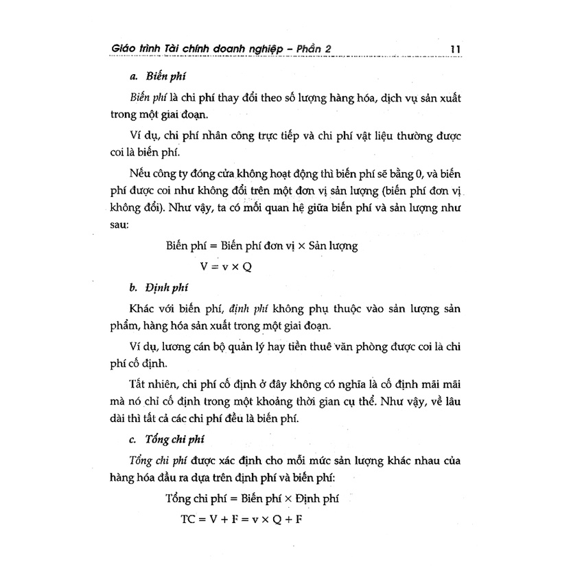 Sách - Giáo Trình Tài Chính Doanh Nghiệp - Phần 2