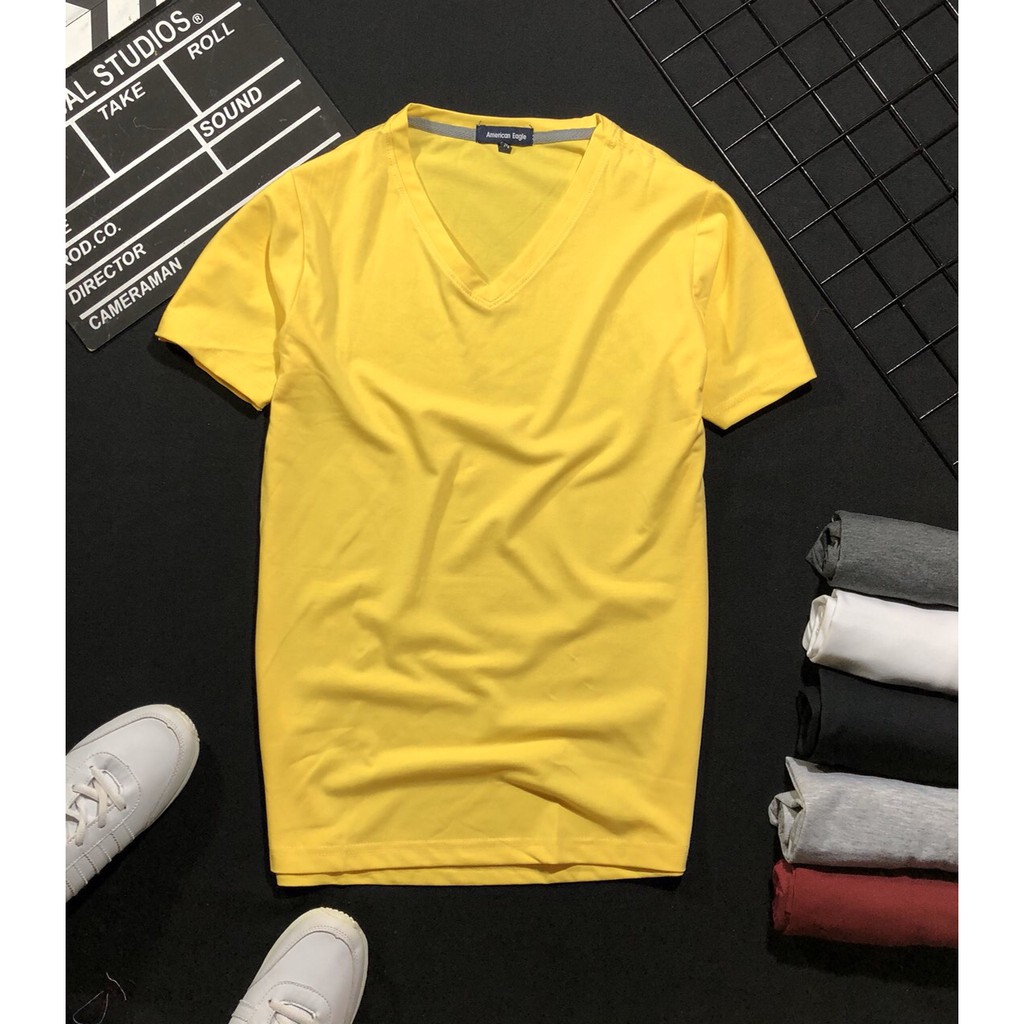 ÁO THUN NAM CỔ TIM