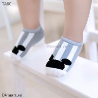 Combo 7 đôi tất hàn cho bé ngắn cổ
