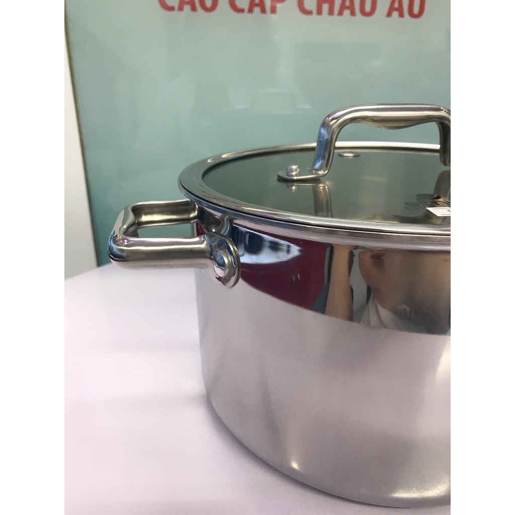 Nồi inox cao cấp liền khối Elmich Trimax ECO size 16cm-28cm